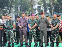 Danlantamal I Hadiri Apel Gelar Pasukan Kesiapan TNI Pada Pemilu 2024
