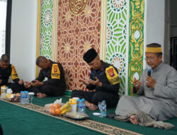 Tanamkan Moral Personel Brimob Kalbar Dengan Bintohtal Peringati Isra’ Mi’raj