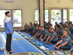 Lantamal I Belawan Peringati Isra’ Mi’raj 1445 H/2024 M