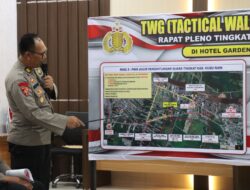 Tactical Wall Game Strategi, Upaya Polres Kubu Raya Amankan Rapat Pleno Terbuka di Tingkat Kabupaten 