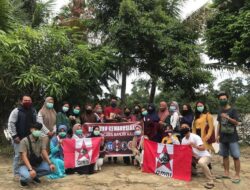 GMNI Melawi Peduli, Salurkan Bantuan Sembako Kepada Masyarakat