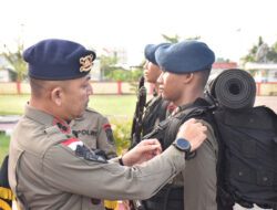 Upacara Penutupan Latihan Kemampuan Satbrimob Bintara Remaja Lulusan Diktuk Polri Gel. II T.A. 2023