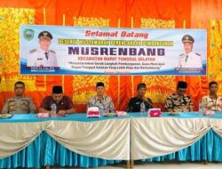 Musrenbang Kecamatan Mapat Tunggul Selatan, Bupati Sabar AS Optimis Kecamatan Ini Dapat Bersaing Dengan Daerah Lain