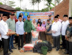 Batang Malampah Meluap , puluhan rumah terendam banjir , Bupati Sabar AS langsung beraksi ,