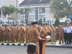 Gelar Apel Pasca Lebaran, Bupati Pasaman Sabar AS Gelar Open House