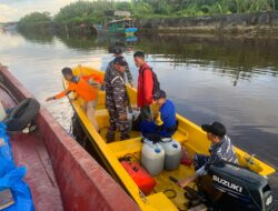 Gerak Cepat, Lanal Simeulue Bantu Evakuasi Korban Kapal Tenggelam