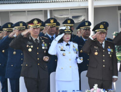 Komandan Lanal Bandung Hadiri Upacara Peringatan HUT Ke-78 TNI Angkatan Udara Tahun 2024