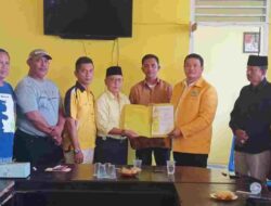 Tommy Irawan Sandra Resmi Mendaftar Sebagai Bacalon Bupati dan Wakil Bupati Pasaman 2024-2029 ke Partai Golkar Pasaman