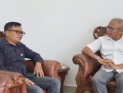 Jelang Pilkada, Ketua KPU Pasaman Kunjungi Pjs. Bupati Pasaman  