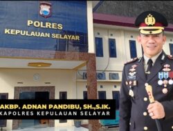 AKBP Adnan Pandibu Berterimakasih Ke Masyarakat Selayar Debat Paslon Kedua Berjalan Aman Dan Kondusif