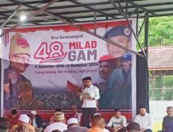 Gelaran Milad GAM ke 48 Langsa Santunin Ratusan Anak Yatim.