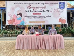 SMP NEGERI 1 ARJAWINANGUN MEMPERINGATI HARI IBU NASIONAL YANG KE-96