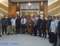 Pj.Wali Kota Kendari Baru Didampingi Pj. Sekda Kota Kendari Silaturahmi di Kantor DPRD Kota Kendari