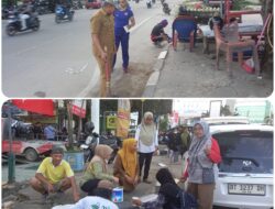 Dalam Rangka Piala Adipura 2025 di Kota Kendari, Kelurahan Bende Melakukan Pengecatan Trotoar Sepanjang Jalan Raya di Wilayah Kecamatan Kadia