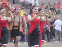 Naik Dango II Warnai Kota Pontianak, Promosikan Budaya Dayak Lewat Pawai Spektakuler