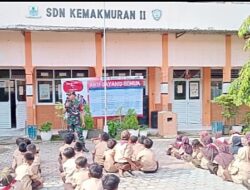 Babinsa Kelurahan Pegambiran Berikan Edukasi Anti-Bullying kepada Siswa SDN Kemakmuran 2
