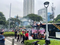 Demo Jilid II di SCBD, PERANTARA Desak Pemerintah Cabut Izin PT Sulawesi Cahaya Mineral