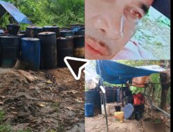 Keuchik,Sulaiman Disanyalir Menjadi Gembong Penyulingan Minyak Ilegal Di Desanya.
