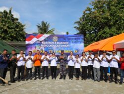 Lantamal IX Gelar Bakti Sosial Kesehatan dan Komunikasi Sosial Jelang HUT Tahun 2025