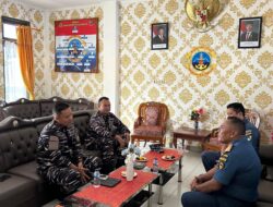 Danlanal Simeulue Terima Kunjungan Kepala Syahbandar Sinabang, Perkuat Kolaborasi Keamanan Laut