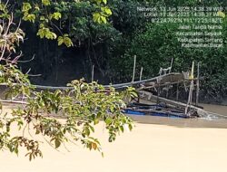 Air Sungai Semerah Keruh Tercemar Tambang Emas, Atensi Kapolda Diabaikan