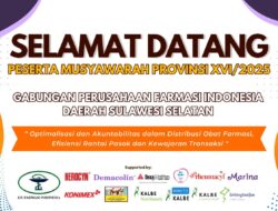 Hadiri dan Sukseskan Musprov XVI/2025 Gabungan Perusahaan Farmasi Indonesia Daerah Sulawesi Selatan