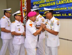 Komandan Lantamal I Hadiri Sertijab Danlantanal XII