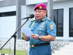 Tingkatkan Jiwa Nasionalisme, Lantamal I Laksanakan Upacara Bendera Bulanan