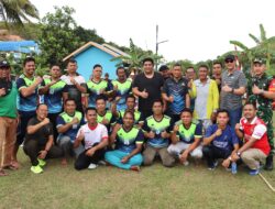 Bupati dan Danlanal Bintan Ikuti Gerakan Masyarakat Tambelan Hidup Sehat