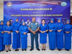 Danlantamal IX Beserta Ketua Korcab IX, Pengurus dan Anggota Jalasenastri Korcab IX DJA III Terima Pengarahan Secara Virtual Dari Pembina Gabungan Jalasenastri Armada RI