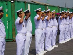 Lantamal I Lepas Keberangkatan Kapal Perang India INS Saryu P54