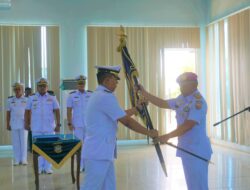 Danlantamal I Pimpin Acara Pengukuhan Asrena Danlantamal I dan Penyerahan Jabatan Danlanal Sabang