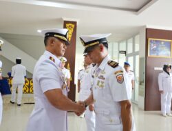 Semangat Baru, Estafet Kepemimpinan Pos TNI Angkatan Laut Tanjung Datuk Resmi Dijabat Kapten Laut (T) M. Surya Kusumah