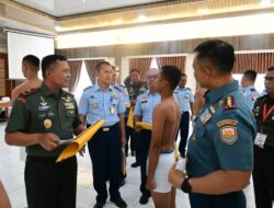 Turut Persiapkan Calon Pemimpin Masa Depan TNI, Danlanal Dumai Hadiri Sidang Pantukhirda Calon Taruna Akademi TNI