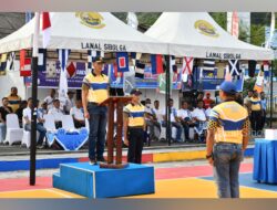 Semarakkan HUT Ke-80 TNI AL Tahun 2025, Danlanal Sibolga Buka Secara Resmi Open Turnamen Bola Voli Danlanal Cup