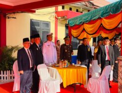 Wujud Sinergitas TNI-Polri, Komandan Lanal Nias Hadiri HUT Ke-79 Polri Tahun 2025 di Polres Nias