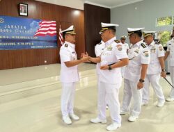 Danlantamal IV Pimpin Rotasi Pemimpin Baru Lanal Dabo Singkep