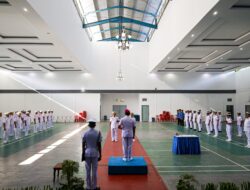 Danlantamal IX Pimpin Upacara Serah Terima Jabatan Komandan Lanal Saumlaki