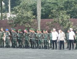 Komandan Lanal Bandung Hadiri Pelepasan Calon Taruna Akademi TNI TA. 2025 Tingkat Panselinda Bandung dan Panselindasus SMAT Krida Nusantara