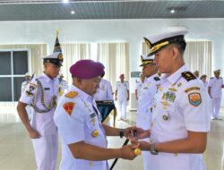 Komandan Lantamal I Pimpin Upacara Serah Terima Jabatan Komandan Lanal Simeulue