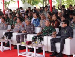 Dukung Program Ketahanan Pangan, Danlantamal I Hadiri Panen Raya Padi Bersama Panglima TNI
