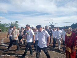 Danlanal Nias Hadiri Groundbreaking Rumah Sakit Pratama Nias Barat