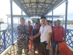 Danlanal Bintan Terima Korban Kecelakaan Laut KM. Maju Jaya Yang Tenggelam di Perairan Pulau Tebing