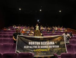 Dorong Semangat Keberanian dan Pengorbanan, Danlantamal I Pimpin Acara Nonton Bareng Film Believe