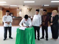 Bupati dan DPRD Pasaman Tandatangani MoU Kesepakatan Rancangan Awal RPJMD 2025 – 2029