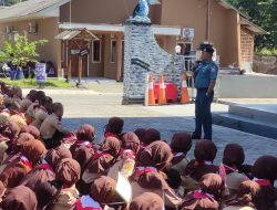 Lanal Bandung, Posal Pangandaran Bangun Mental Para Siswa/i SMKN 1 Pangandaran Menjadi Pelajar Yang Berdisiplin, Berkarakter dan Cerdas