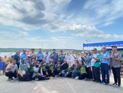 Danlanal Bintan Turut Serta Dalam Kegiatan Penanaman Pohon Rehabilitasi Lahan