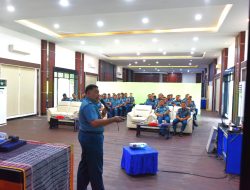 Tingkatkan Kualitas SDM, Prajurit Lantamal I Ikuti Sosialisasi Unclos 1982 Oleh Tim Diskum TNI AL