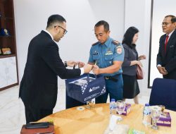Wadan Lantamal I Terima Audiensi General Manager (GM) Hotel Grand City Hall Medan