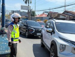 Kapolres Maros Gerak Cepat Dampingi Personil Satlantas Turun Langsung Urai Kemacetan